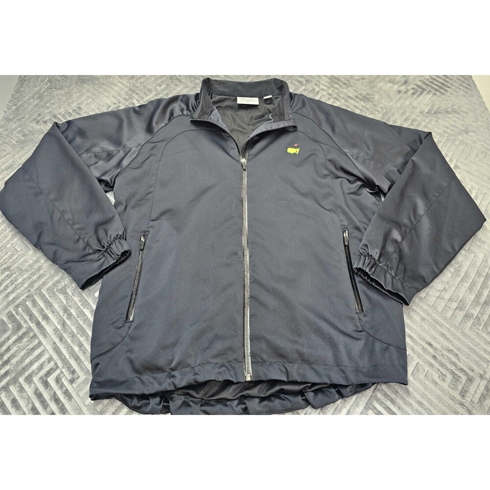 Master Performance Navy Blue/Black Zip Up Jacket Sz M